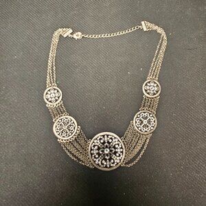 Touchstone Crystal Bib Necklace